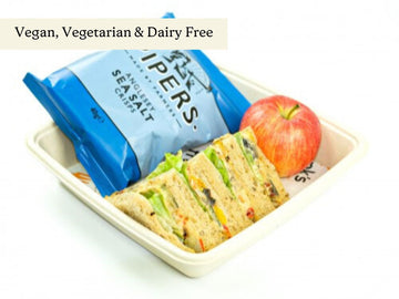 Homous & Grilled Vegetable Lunch Box For One