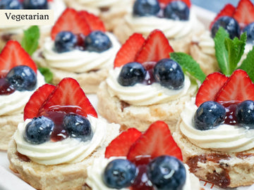Summer Fruit Scone Sharer