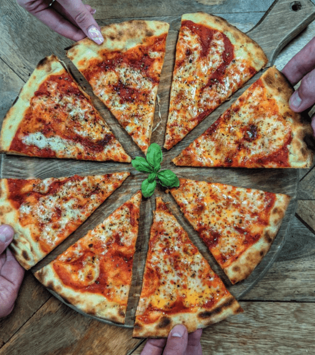 12" Artisan Pizzas - clearly labelled, ready to serve, and sustainably packaged