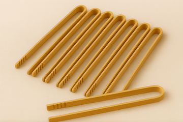 Bamboo Serving Tongs (Pack of 10)