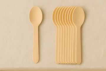 Wooden Dessert Spoon (Pack of 10)