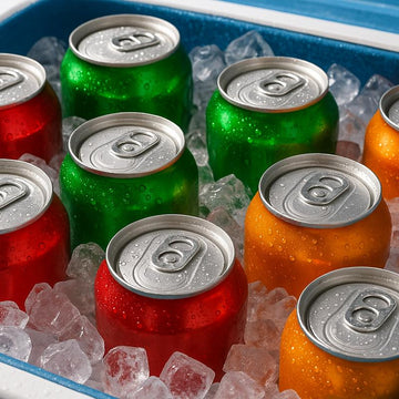 Drinks - chilled soft drinks, juices and water to complement your catering order