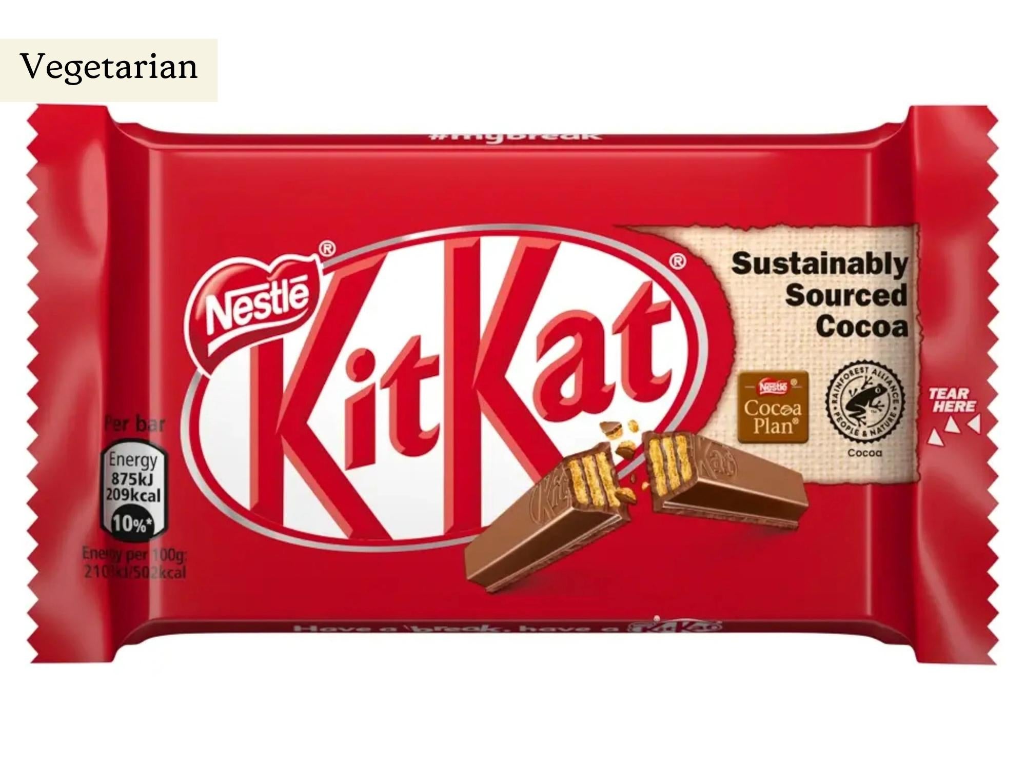 KitKat 4 Finger Milk Chocolate Biscuit Bar