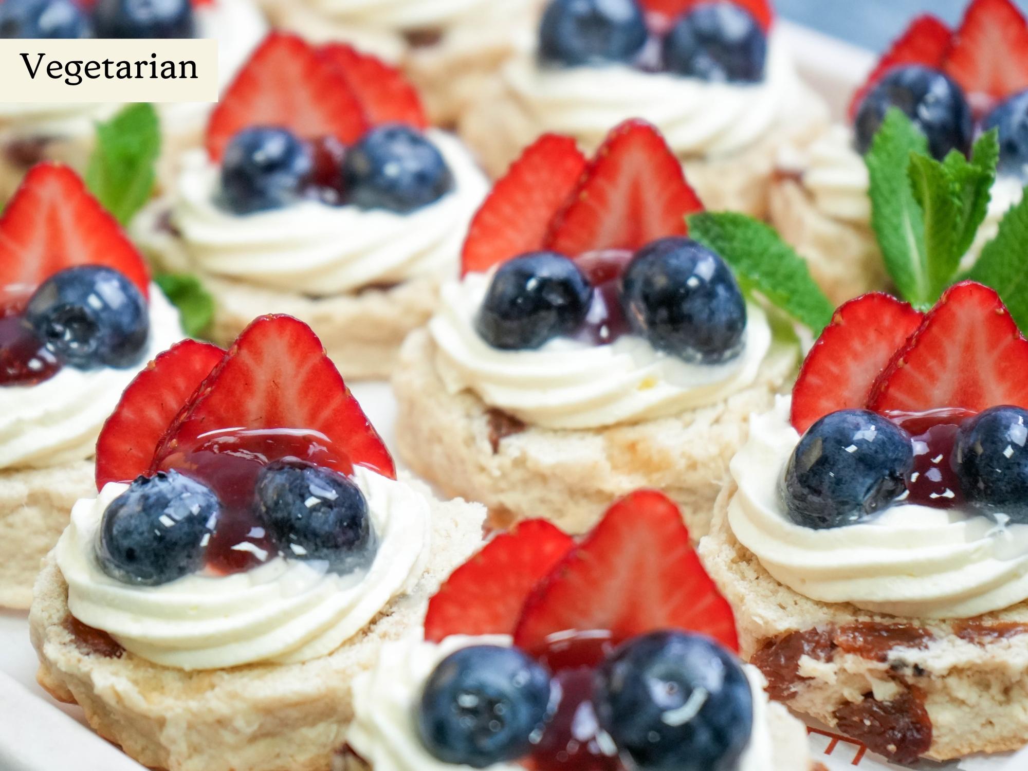 Summer Fruit Scone Sharer
