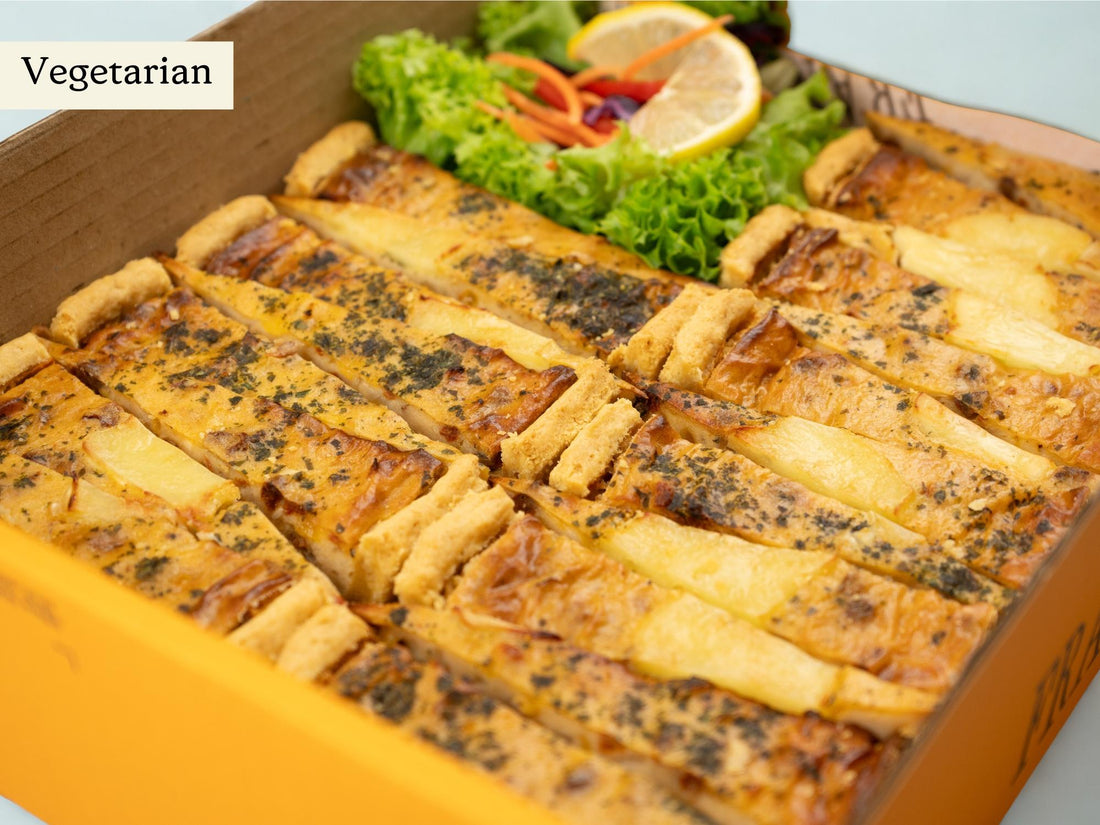 Brie & Sundried Tomato Quiche Sharer