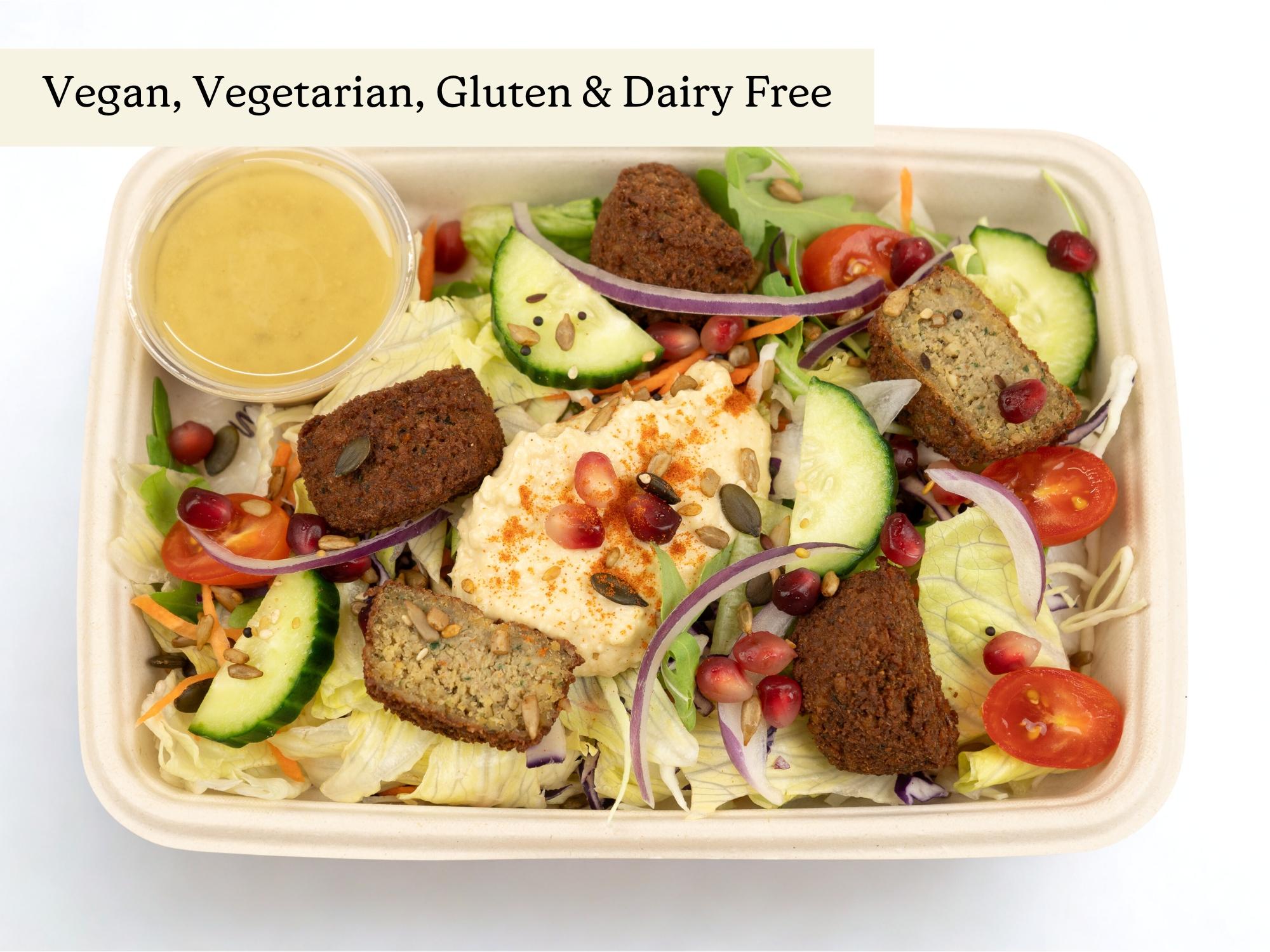 Falafel Mezze Salad For One