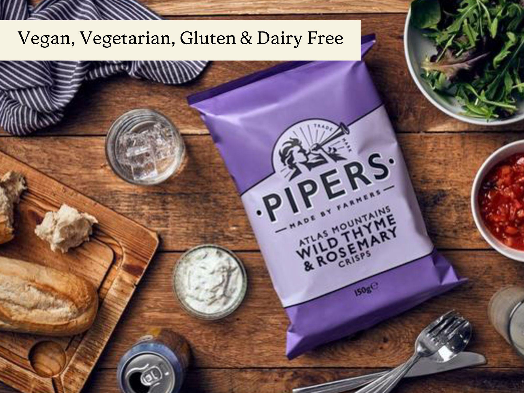 Wild Thyme & Rosemary Potato Chips (150g)