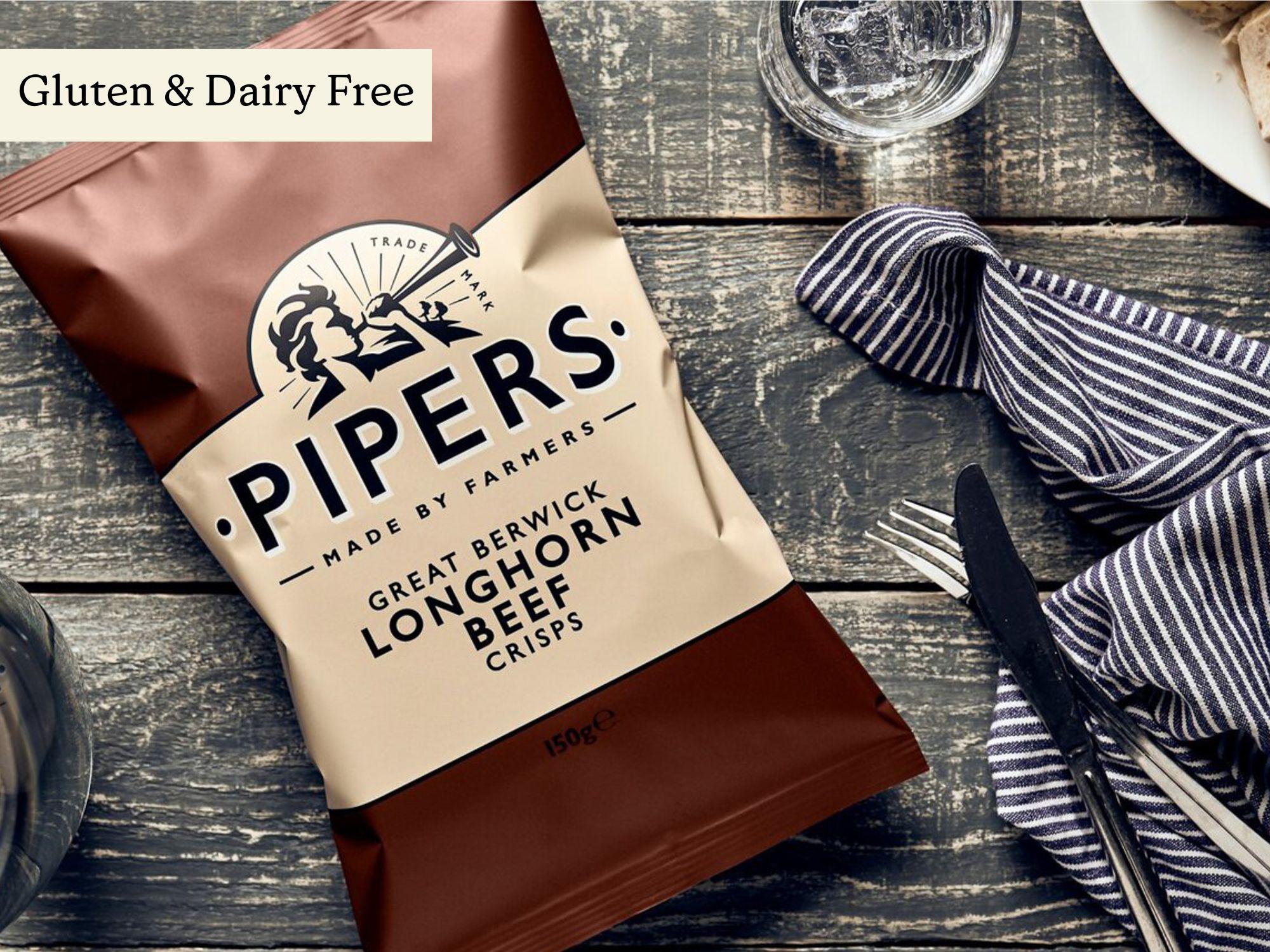 Longhorn Beef Potato Chips (150g)