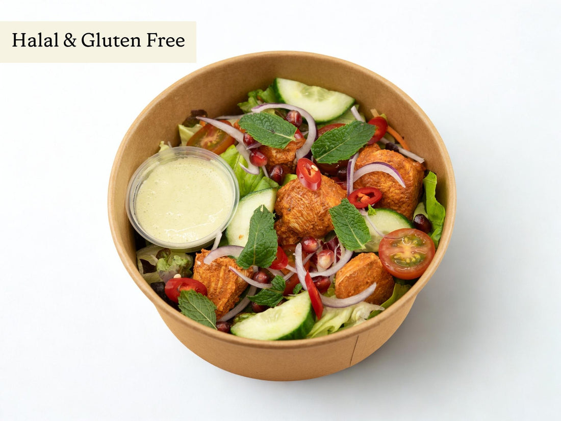 Tandoori Chicken Salad For One