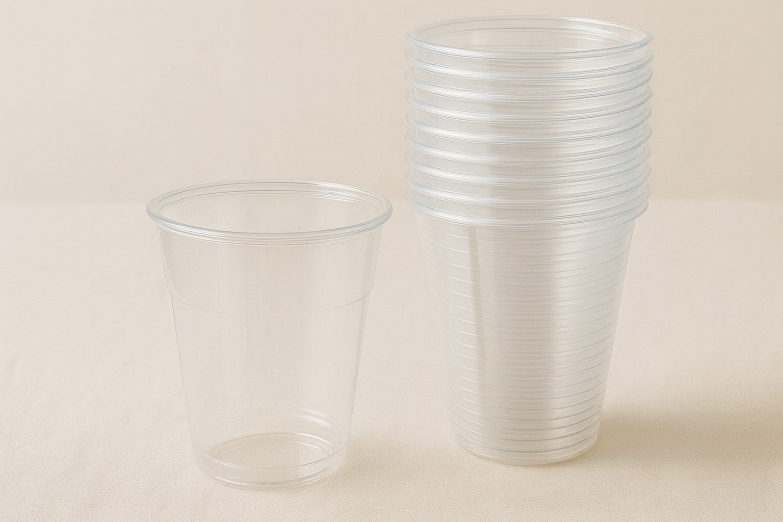 Recycled Plastic Cup (Pack of 10)