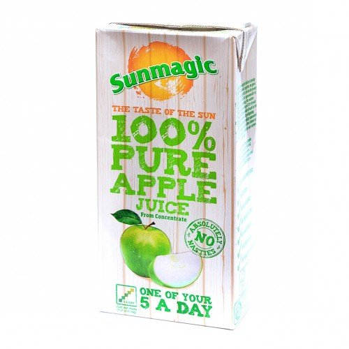 Apple Juice (1 Ltr) - clearly labelled, ready to serve, and sustainably packaged