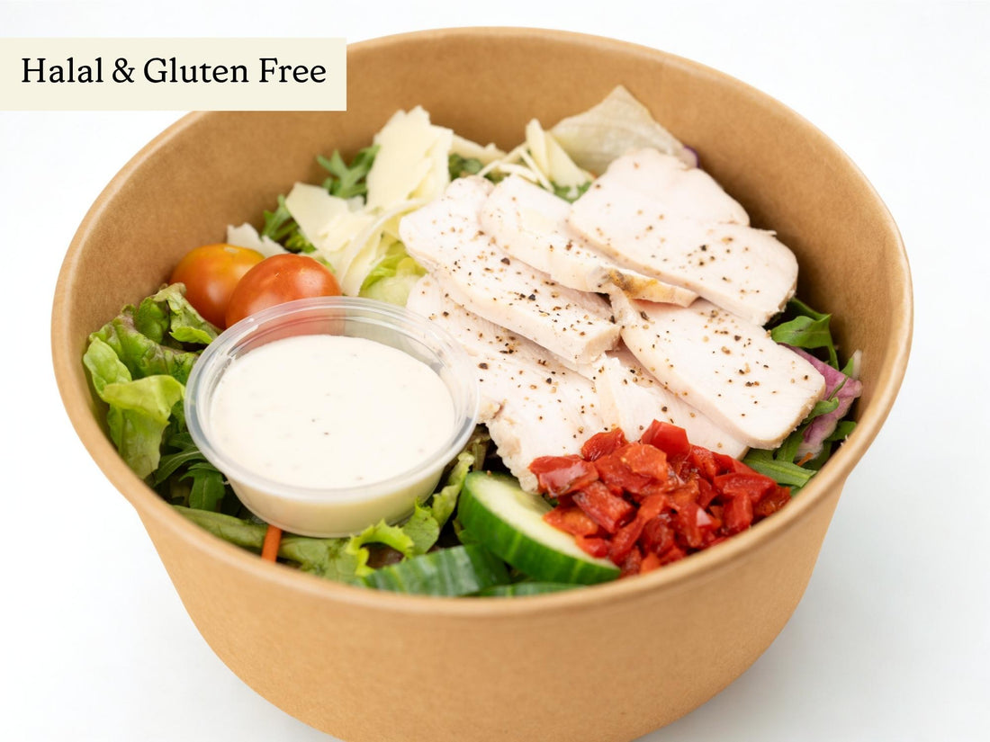 Chicken Caesar Salad For One
