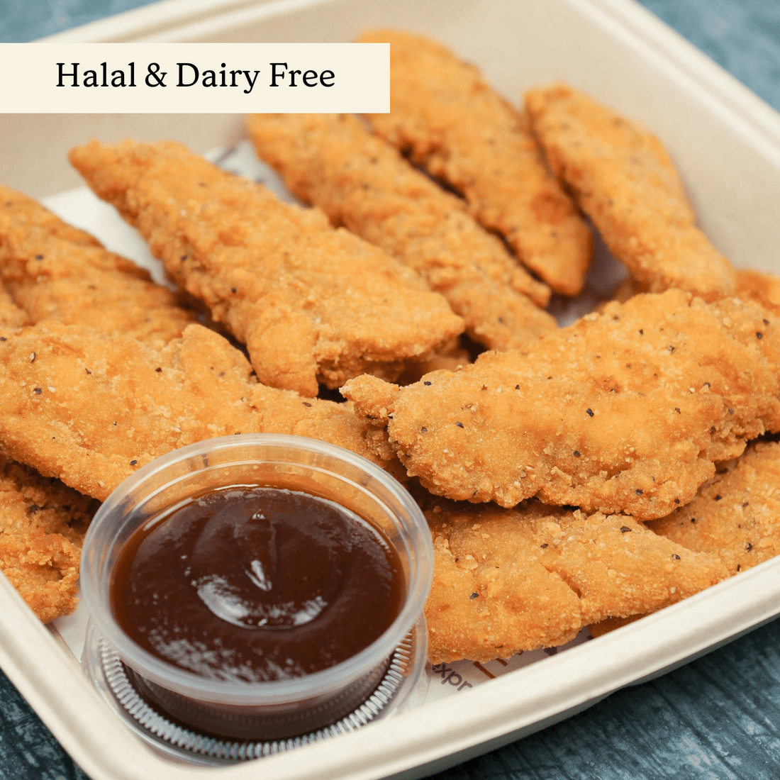 Chicken Goujon Sharer Large - clearly labelled, ready to serve, and sustainably packaged
