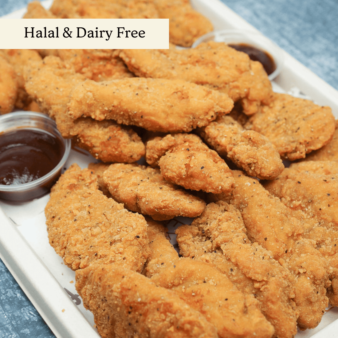 Chicken Goujon Sharer Large - clearly labelled, ready to serve, and sustainably packaged