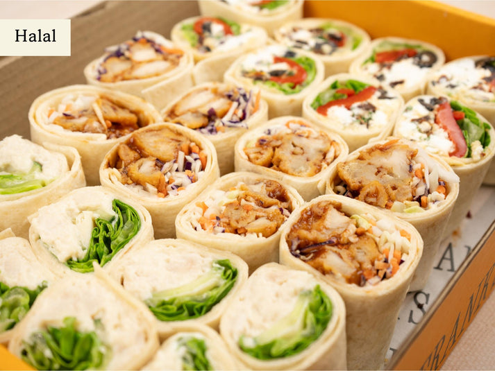 Hampstead Wrap Platter | Halal Lunch Catering