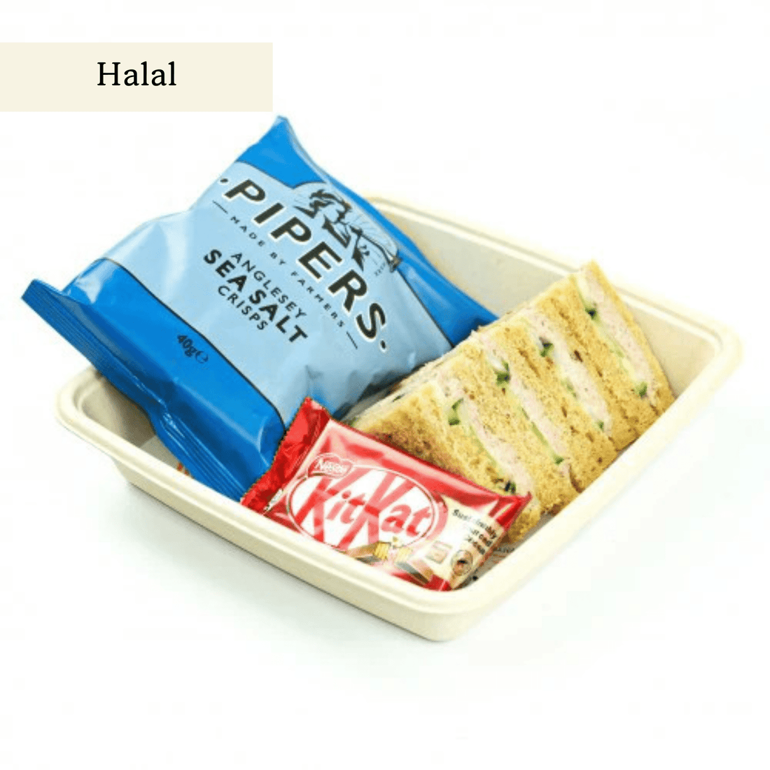 Tuna Mayonnaise & Cucumber Lunch Box For One - clearly labelled, ready to serve, and sustainably packaged